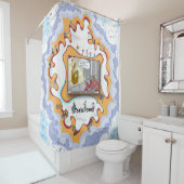 Der Zungenspatel Duschvorhang (Beispiel)