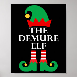 Der zurückhaltende Elf passende Familien-Pyjamas l Poster