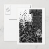 Der Zusammenbruch Postkarte (Vorne/Hinten)