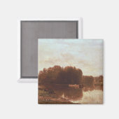 Der Zusammenhang Magnet (Vorderseite/Rückseite)