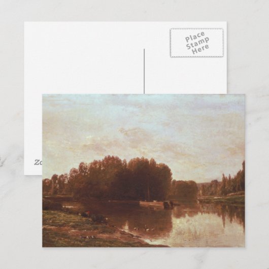 Der Zusammenhang Postkarte (Vorne/Hinten)