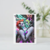 Der Zusammenschluss Postkarte (Stehend Vorderseite)