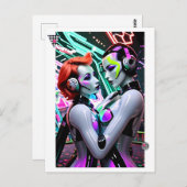 Der Zusammenschluss Postkarte (Vorne/Hinten)