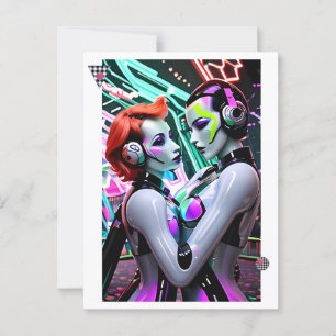 Der Zusammenschluss Postkarte