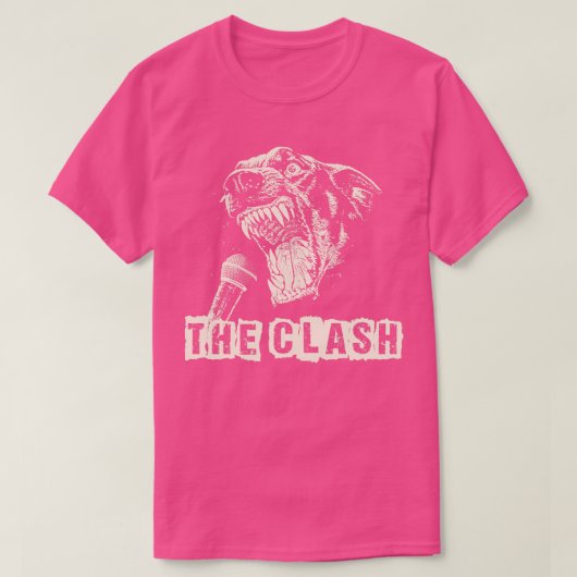 der Zusammenstoß wird schreien T-Shirt (Design vorne)