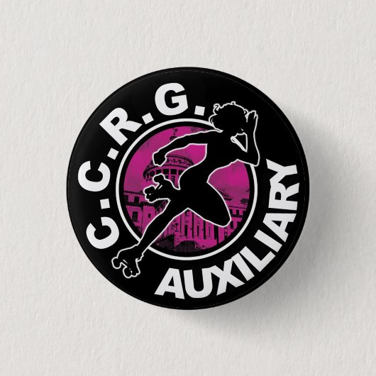 Der zusätzliche Knopf CCRG Männer Button (Vorderseite)