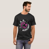 Der zusätzliche schwarze T - Shirt CCRG Männer (Vorne ganz)