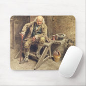 Der zuverlässige alte Bedienstete Mousepad (Mit Mouse)