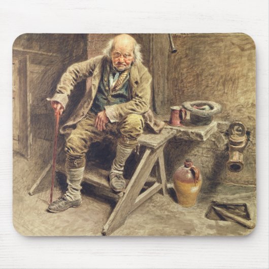 Der zuverlässige alte Bedienstete Mousepad (Vorne)