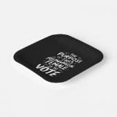 Der Zweck für diesen Post Menopausal Harris Walz Pappteller (Gewinkelt)