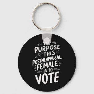 Der Zweck für diesen Post Menopausal Harris Walz Schlüsselanhänger