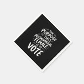 Der Zweck für diesen Post Menopausal Harris Walz Serviette (Ecke)