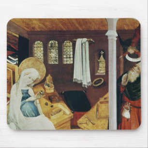 Der Zweifel von St Joseph, c.1410-20 Mousepad