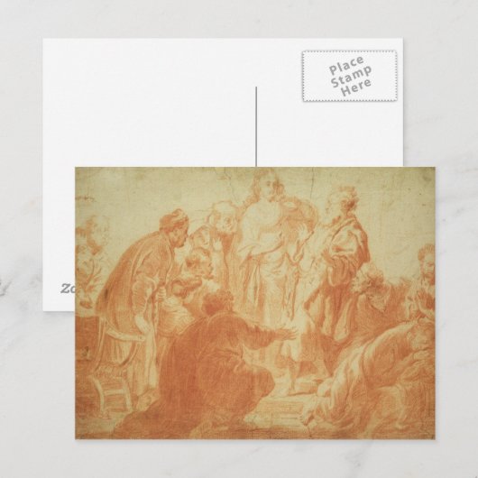 Der zweifelhafte Thomas Postkarte (Vorne/Hinten)