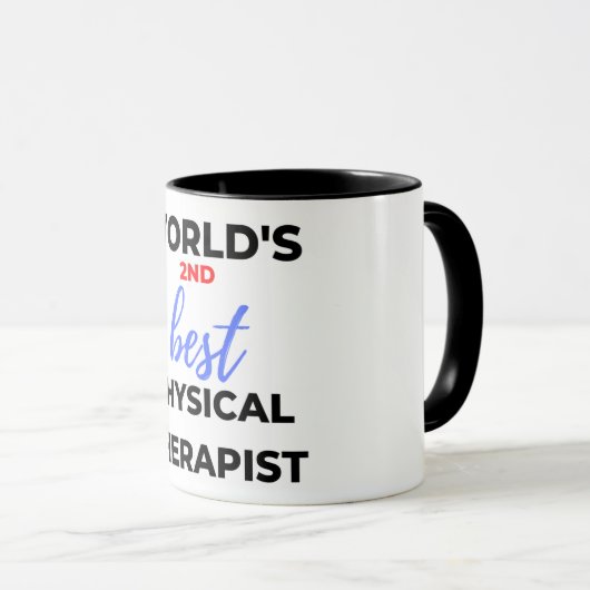 Der zweitbeste Physiotherapeut der Welt 2 Tasse (VorderseiteRechts)