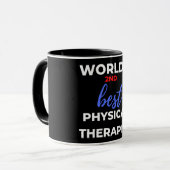 Der zweitbeste Physiotherapeut der Welt Tasse (Vorderseite Links)