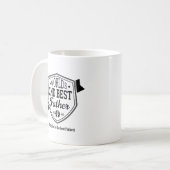 Der zweitbeste Vater der Welt Kaffeetasse (Vorderseite Links)