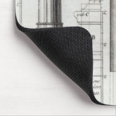 Der zweite Auftrag gotischer Architektur, 1741 Mousepad (Ecke)