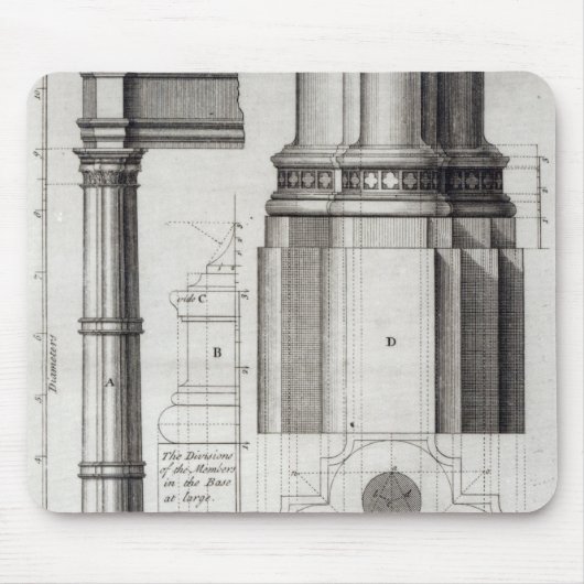 Der zweite Auftrag gotischer Architektur, 1741 Mousepad (Vorne)