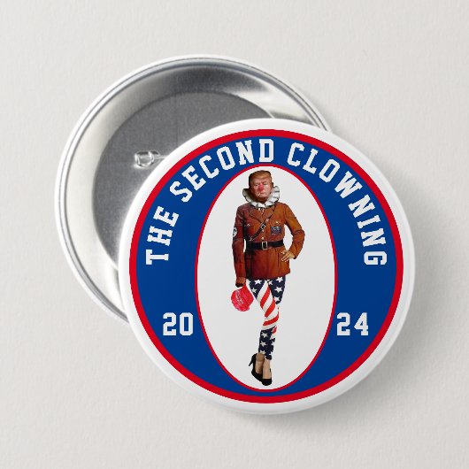 Der zweite Clown Button (Vorne & Hinten)