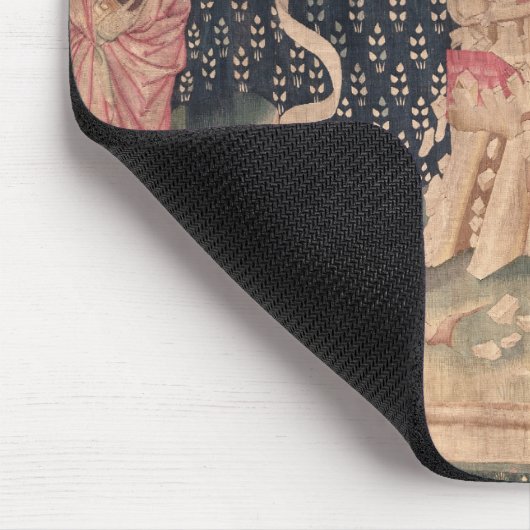 Der zweite Engel kündigt den Fall von Babylon an Mousepad (Ecke)