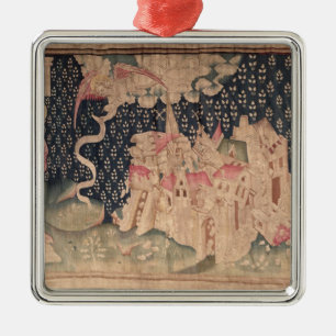 Der zweite Engel kündigt den Fall von Babylon an Ornament Aus Metall