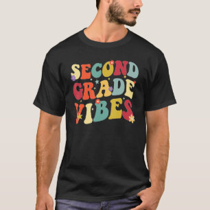 Der zweite Grade Vibes der erste Tag zurück an die T-Shirt