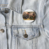 Der zweite Kampf des Stier-Laufamerikanischen Button (Beispiel)
