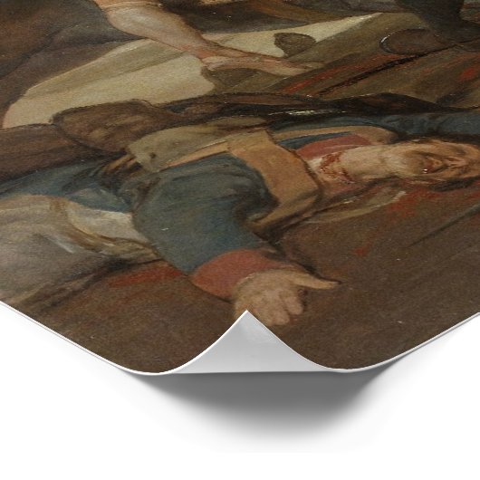 Der Zweite Mai 1808 oder Die Anklage des Mamelu Poster (Ecke)