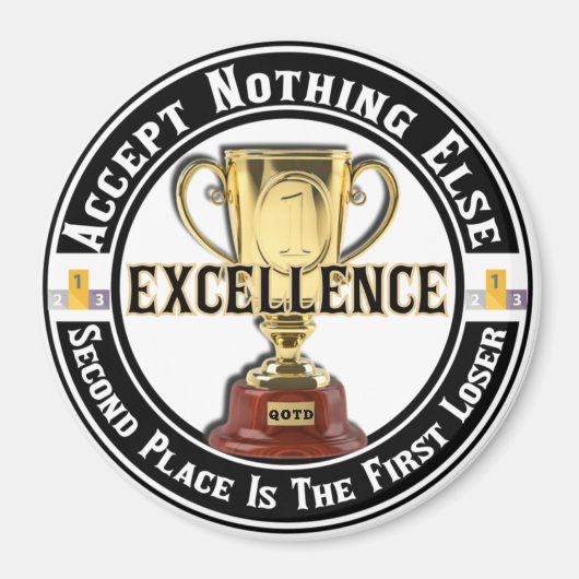 Der zweite Platz ist der erste Loser Magnet (Vorne)