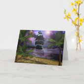 Der zweite Stern rechts. Karte (Gelbe Blume)