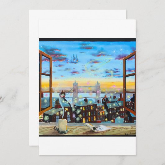 Der zweite Stern rechts. Peter Pan inspiriert (Vorne/Hinten)