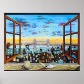 Der zweite Stern rechts. Peter Pan inspiriert Poster (Vorne)