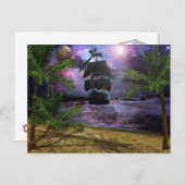 Der zweite Stern rechts. Postkarte (Vorne/Hinten)