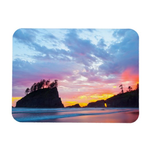 Der zweite Strand in Washington Magnet (Horizontal)