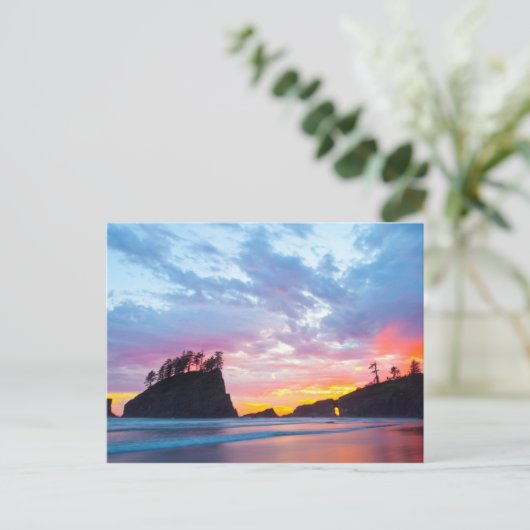 Der zweite Strand in Washington Postkarte (Stehend Vorderseite)