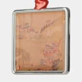 Der zweite Sui-Kaiser, Yangdi Silbernes Ornament (Links)