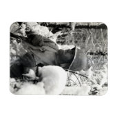 Der Zweite Weltkrieg Amerikas Soldat in Bastogne Magnet (Horizontal)