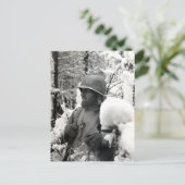 Der Zweite Weltkrieg Amerikas Soldat in Bastogne Postkarte (Stehend Vorderseite)