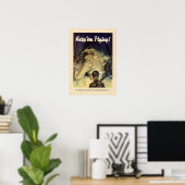 Der Zweite Weltkrieg Behielt 'Em Flying! Poster (Heimbüro)
