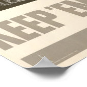 Der Zweite Weltkrieg Behielt 'Em Rolling! Poster (Ecke)