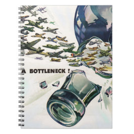 Der Zweite Weltkrieg - die militärische Luftfahrt  Notizblock