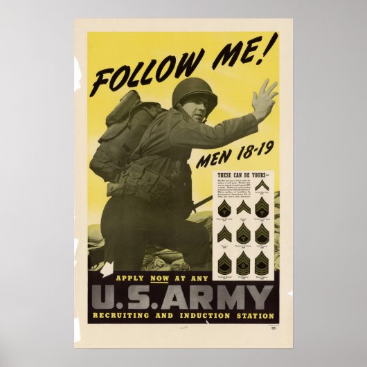 Der Zweite Weltkrieg folgt mir! Poster (Vorne)