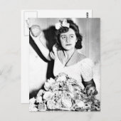 Der Zweite Weltkrieg Frauen auf der Postkarte für (Vorne/Hinten)