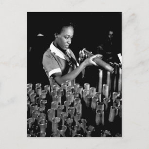 Der Zweite Weltkrieg Frauen auf der Postkarte für