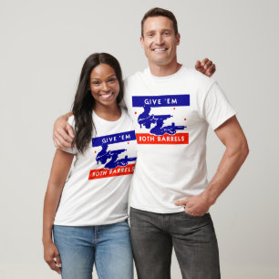 Der Zweite Weltkrieg gibt ihnen beide Barrels T-Shirt