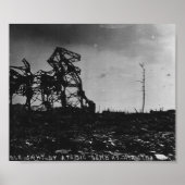 Der Zweite Weltkrieg Hiroshima nach Atombombe Poster (Vorne)