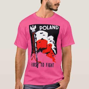 Der Zweite Weltkrieg - Polen als Erstes im Kampf T-Shirt