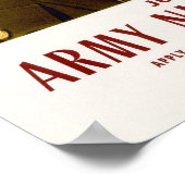 Der Zweite Weltkrieg wird das Army Nurse Corps Poster (Ecke)