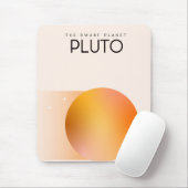 Der Zwergplanet Pluto Mousepad (Mit Mouse)
